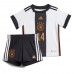 Duitsland Jamal Musiala #14 Babykleding Thuisshirt Kinderen WK 2022 Korte Mouwen (+ korte broeken)